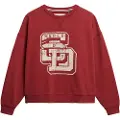 Superdry Athletic Flock Relaxed Fit Collegegenser
