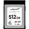 EXASCEND Cfexpress 4.0 Type B Element Pro 512gb Minnekort