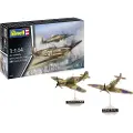 Revell Model Set Spitfire Mk.Ia & Hurricane Mk.I 1:144