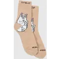 RIPNDIP Lord Nermal Blossom Mid Socks Socks brun