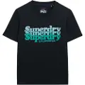 Superdry Stacked Kortarmet T-skjorte
