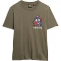 Superdry Old School Tattoo Relaxed Kortarmet T-skjorte