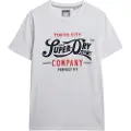 Superdry Perfect Fit Script Kortarmet T-skjorte