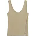G-Star Asymmetrical Zip Slim Ermeløs T-skjorte
