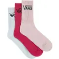Vans Classic Crew 6.5-10 3Pk Sokker mønster