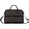 GUESS Bag Guess New 4G Zipper Pocket Triangle Logo 15 juodos spalvos