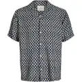 Jack & Jones Blulincoln Print Resort Kortarmet Skjorte