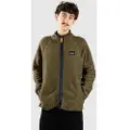 Passenger Tripper Full Zip Recycled Sherpa Fleecejakke grønn
