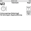 Lemvigh-Muller J 62 DIN 472 ubehandlet låsering indvendig - (100 stk.)