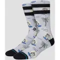Stance Surfing Monkey Socks Socks hvit