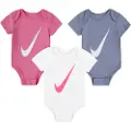 Nike Kids Swoosh Kortermet Body 3 Enheter