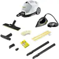 Kärcher SC 4 EasyFix IRON, Dampvasker (sylinder), 0,8 l, Sort, Hvit, 50 cm, 100 cm, 4 m