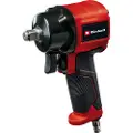 Einhell TC-PW 610 Compact, Trykkluftskralle, Sort, Rød, 9000 RPM, 610 Nm, 8 stang, Trykkluft