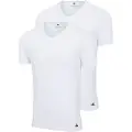 Adidas Active Flex Cotton Kortarmet Undertrøye Med V-hals 2 Enheter