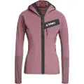 Adidas Terrex Techrock Wind Fleecejakke Med Full Glidelås