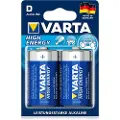 Varta High Energy - Batteri 2 x D - Alkalisk