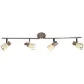 Brilliant Luca 35832/56 Loft-spotlights LED (RGB) E14 160 W Kobber, Champagnefarvet