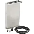 Oase 70774 Waterfall Kit 30 Vandfald af rustfrit stål-sæt (L x B x H) 145 x 305 x 600 mm 1 stk