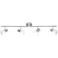 Brilliant Luca 35832/77 Loft-spotlights LED (RGB) E14 160 W Rustfrit stål, Krom, Hvid