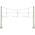 Viessmann N Viessmann Modelltechnik 4362 Tværoverbygning 3-sporet 1 stk