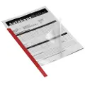 Durable Klemrygge A4 rød 6 mm til 60 ark - (50 stk.)