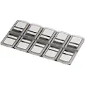 Hama Memory Card Organizer - Lagringsveske - kapasitet: 10 minnekort - svart, gjennomsiktig