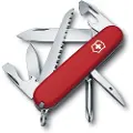 Victorinox Hiker, Multiverktøyskniv, ABS syntetisk, Rød, 13 verktøy, 9,1 cm, 26 mm