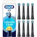 Oral-B Børstehoder iO Ultimate Clean Black - 8 stk.