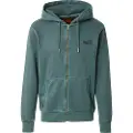 Superdry Essential Logo Washed Genser Med Hel Glidelås