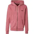 Superdry Essential Logo Washed Genser Med Hel Glidelås
