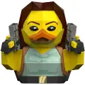 Numskull Tomb Raider Lara Croft Tubbz Pvc-figur I Eske 10 Cm