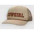Dravus Cowgirl Trucker Caps brun