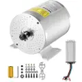 Vevor 2000W elektrisk børsteløs DC-motorsett - 48V 4300 o/min motor med oppgradert hastighetskontroller for gokart, elsykkel, motorsykkel, scooter