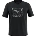 Salewa Eagle Geometric Kortarmet T-skjorte