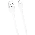 XO USB - iPhone 2,0m 2.1A - hvit