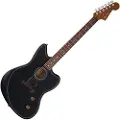 Fender Acoustasonic Standard Jazzmaster Svart