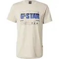 G-Star for man. D26042-336-1214 Flyer Graphic T-shirt beige (S), Casual, Short sleeve, Organic Cotton, Sustainable