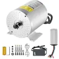 Vevor 1800W elektrisk børsteløs DC-motorsett - 48V 4500 o/min motor med oppgradert hastighetskontroller for gokart, elsykkel, motorsykkel, scooter