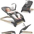 Lionelo Baby Swings - Lo-June Air Grey Graphite