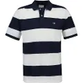 Gant Block Stripe Kortermet Poloskjorte