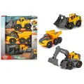 Dickie Toys 3-Pakk Volvo Anleggskjøretøy