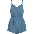 O'Neill Thin Strap Buttoned Playsuit