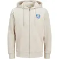 Jack & Jones One Color Summer Genser Med Hel Glidelås