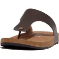 FitFlop Iqushion Leather Toe-post Sandaler