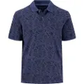 Fynch&Hatton Sunfaded Aop Kortermet Poloskjorte