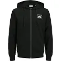 Jack & Jones One Color Summer Genser Med Hel Glidelås