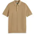 Scotch & Soda Structured Kortermet Poloskjorte