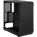 Fractal Design Focus 2 - Black Solid - Kabinett - Miditower - Svart