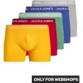 Jack & Jones Larry Solid Plus Size Boxers 5 Enheter