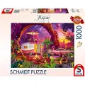 Schmidt Puslespill A desert camping paradise 1000 brikker Schmidt